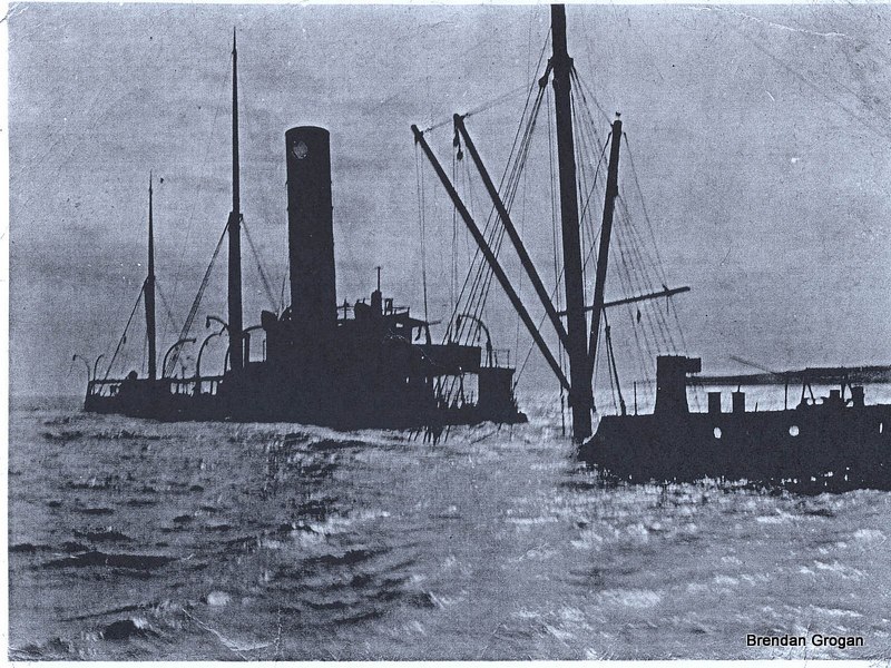 The wreck of the SS Hermoine