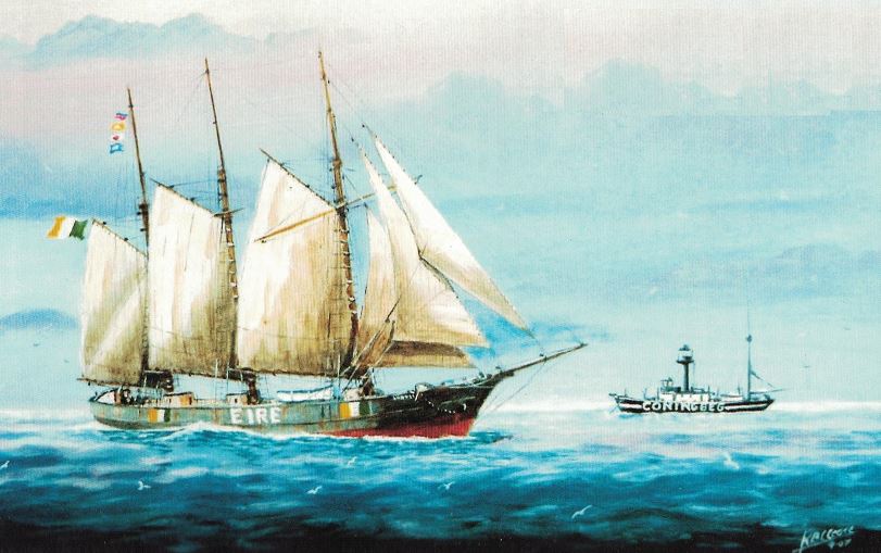 Cymric:  A brave but unlucky ship